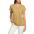 Edc By Esprit Women's Crew Neck Short Sleeve T Shirt