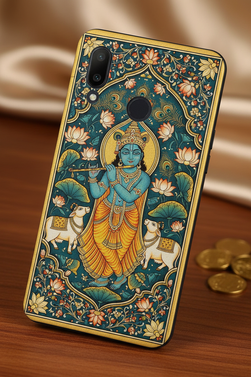 Pichwai Krishna Phone Cover